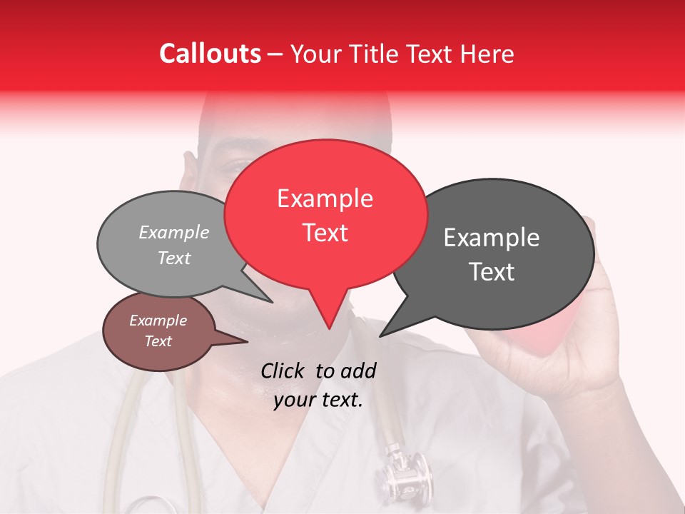 Uniform Strong Heart PowerPoint Template