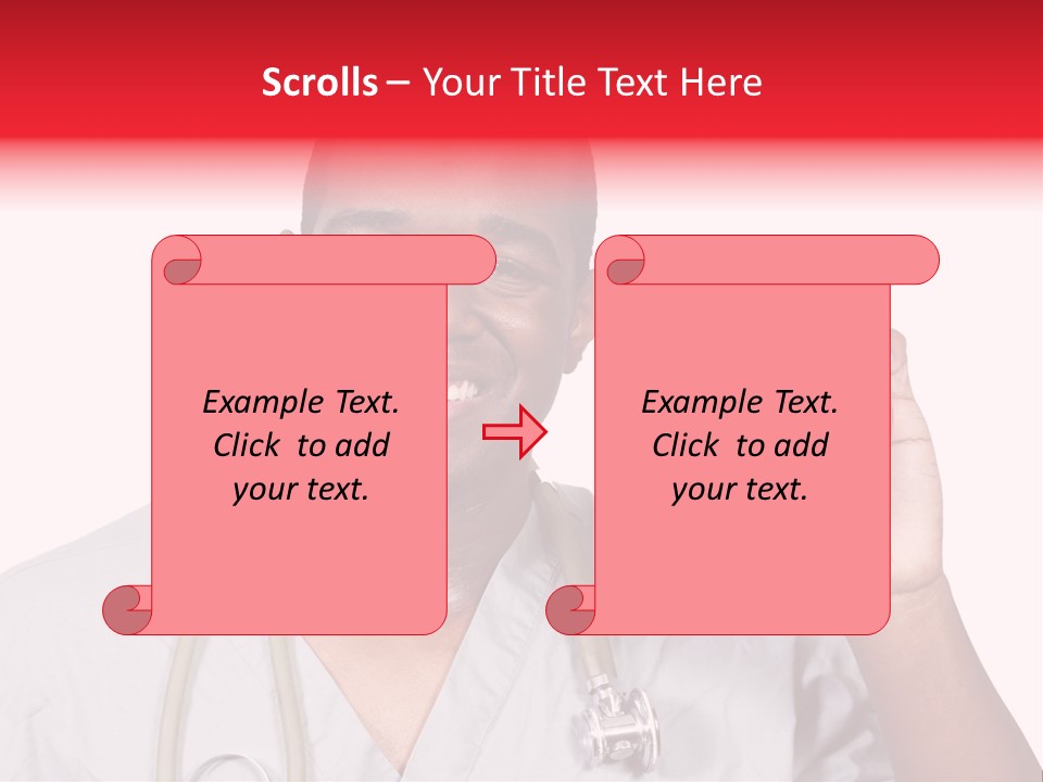 Uniform Strong Heart PowerPoint Template