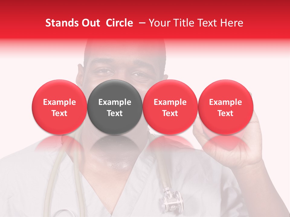 Uniform Strong Heart PowerPoint Template