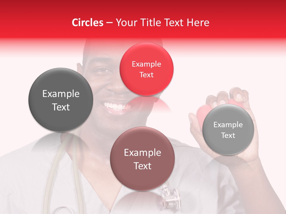 Uniform Strong Heart PowerPoint Template