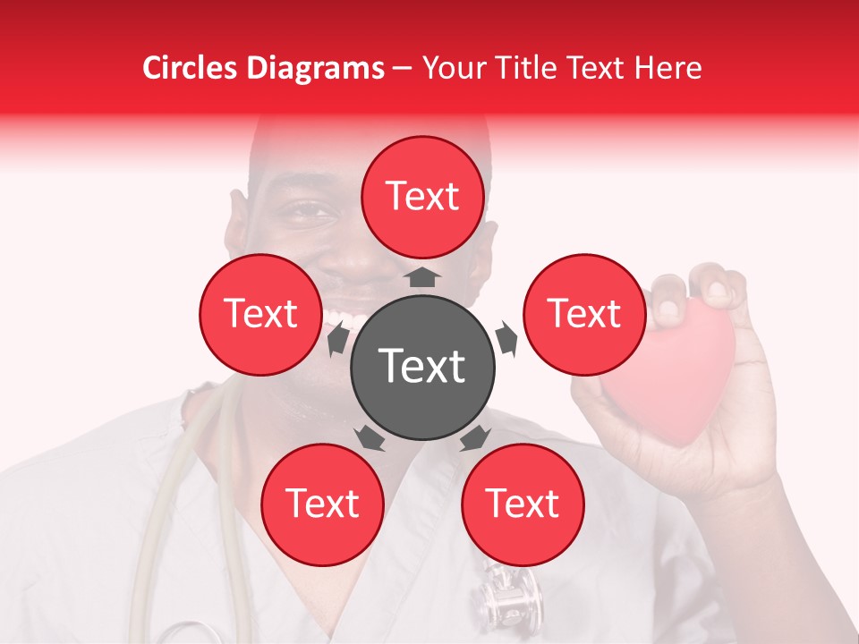 Uniform Strong Heart PowerPoint Template