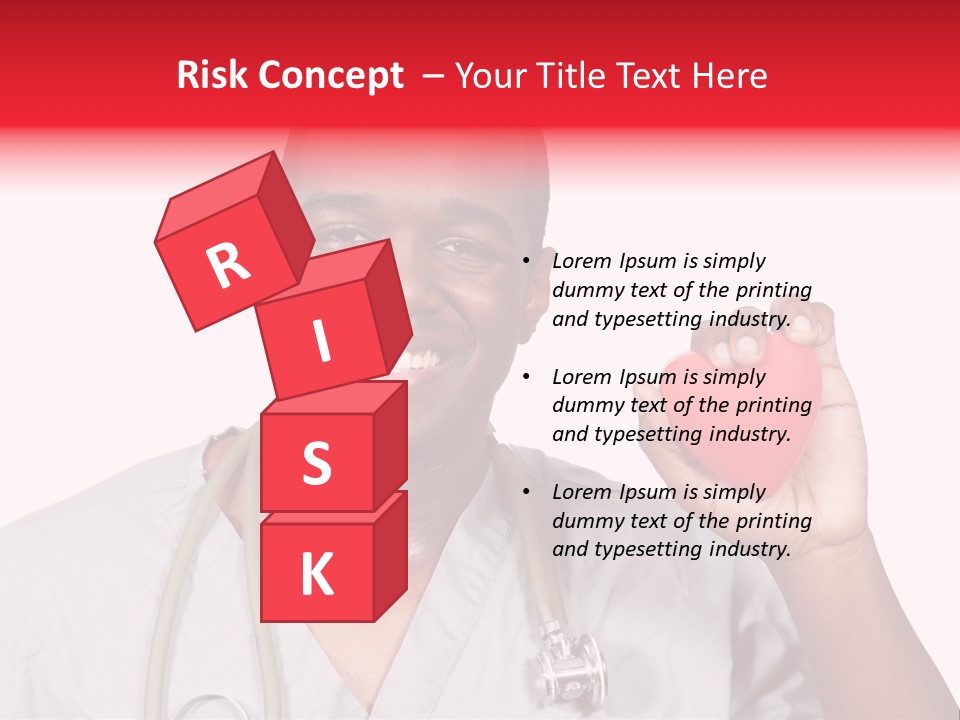 Uniform Strong Heart PowerPoint Template