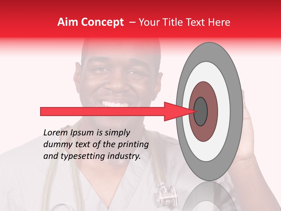 Uniform Strong Heart PowerPoint Template