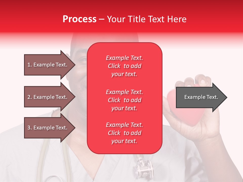 Uniform Strong Heart PowerPoint Template