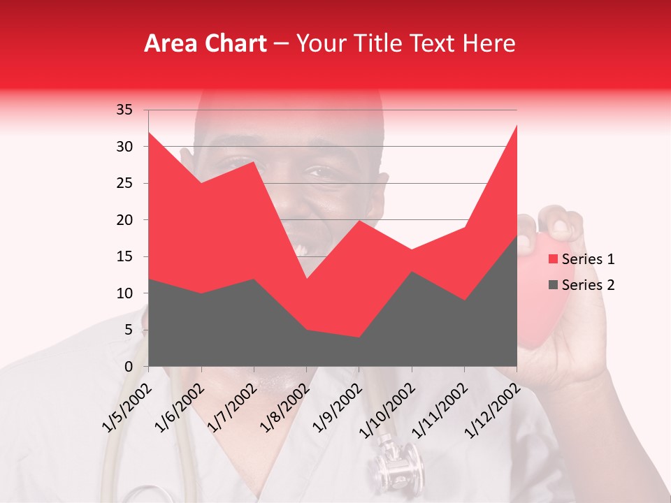 Uniform Strong Heart PowerPoint Template