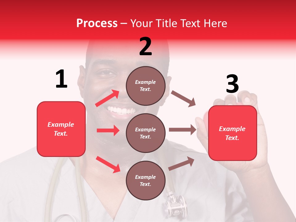 Uniform Strong Heart PowerPoint Template