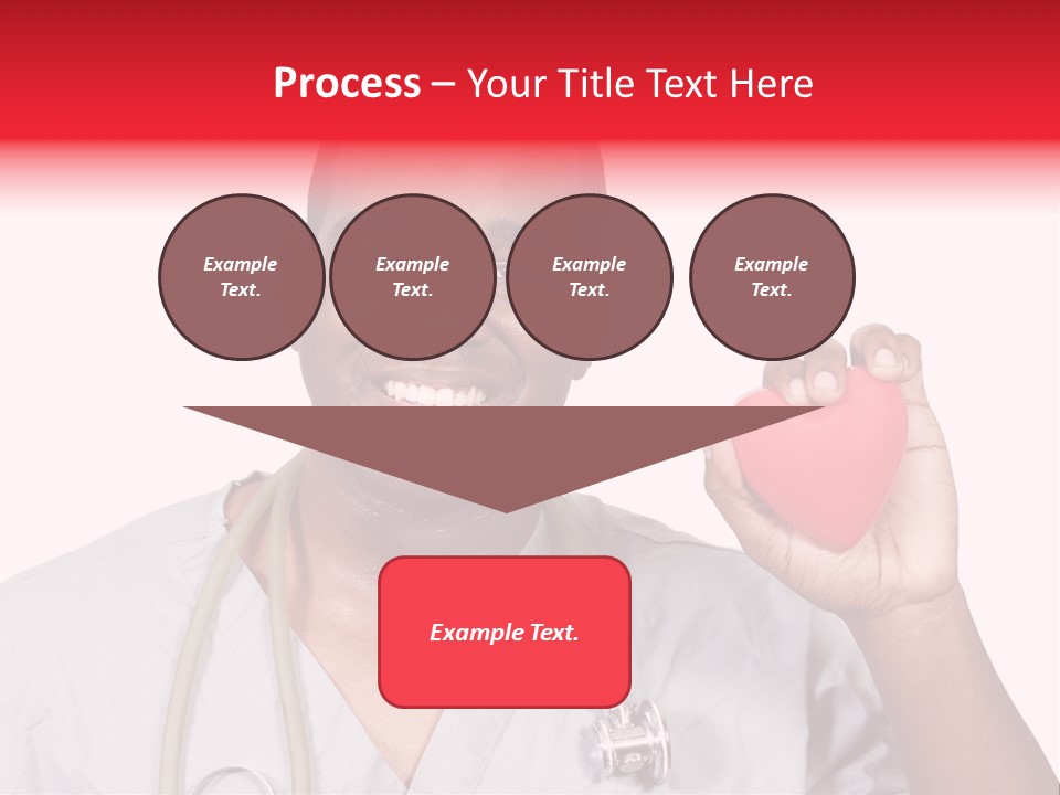 Uniform Strong Heart PowerPoint Template