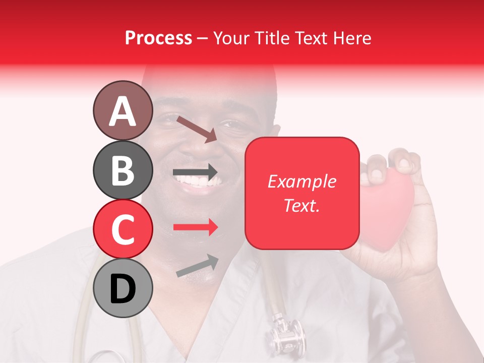 Uniform Strong Heart PowerPoint Template