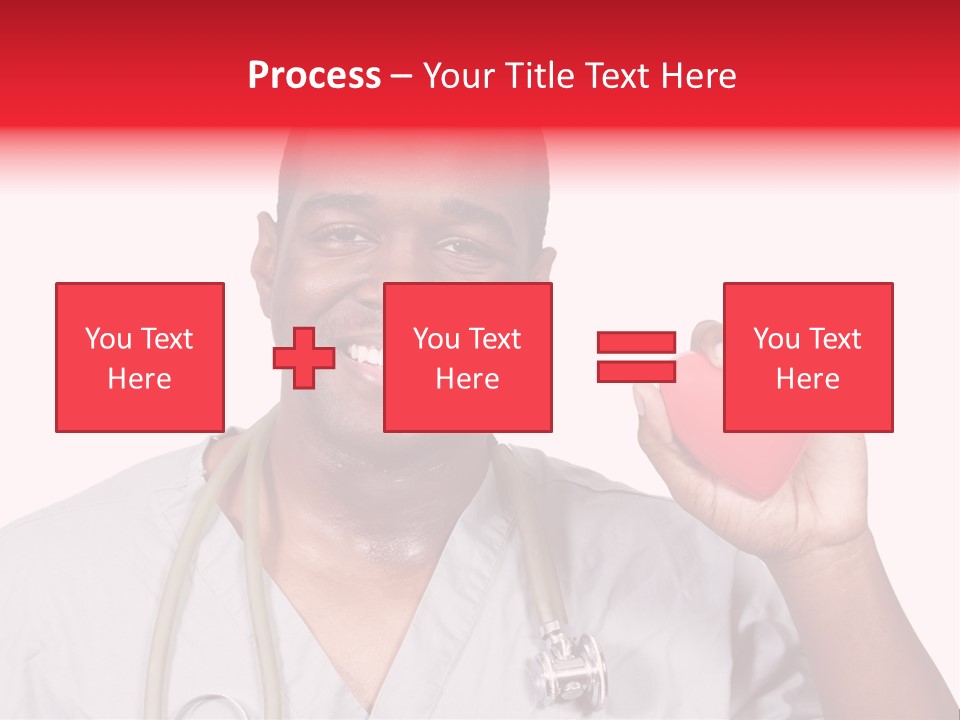 Uniform Strong Heart PowerPoint Template