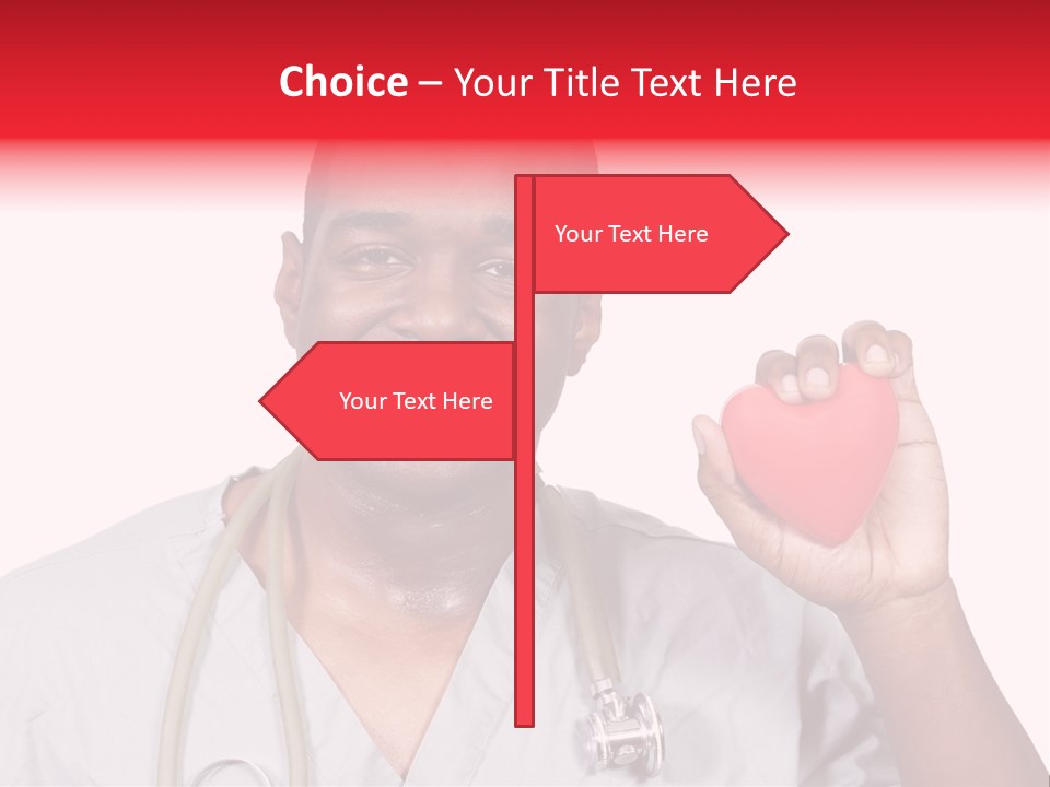 Uniform Strong Heart PowerPoint Template