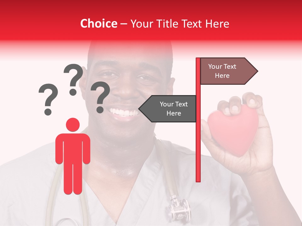 Uniform Strong Heart PowerPoint Template