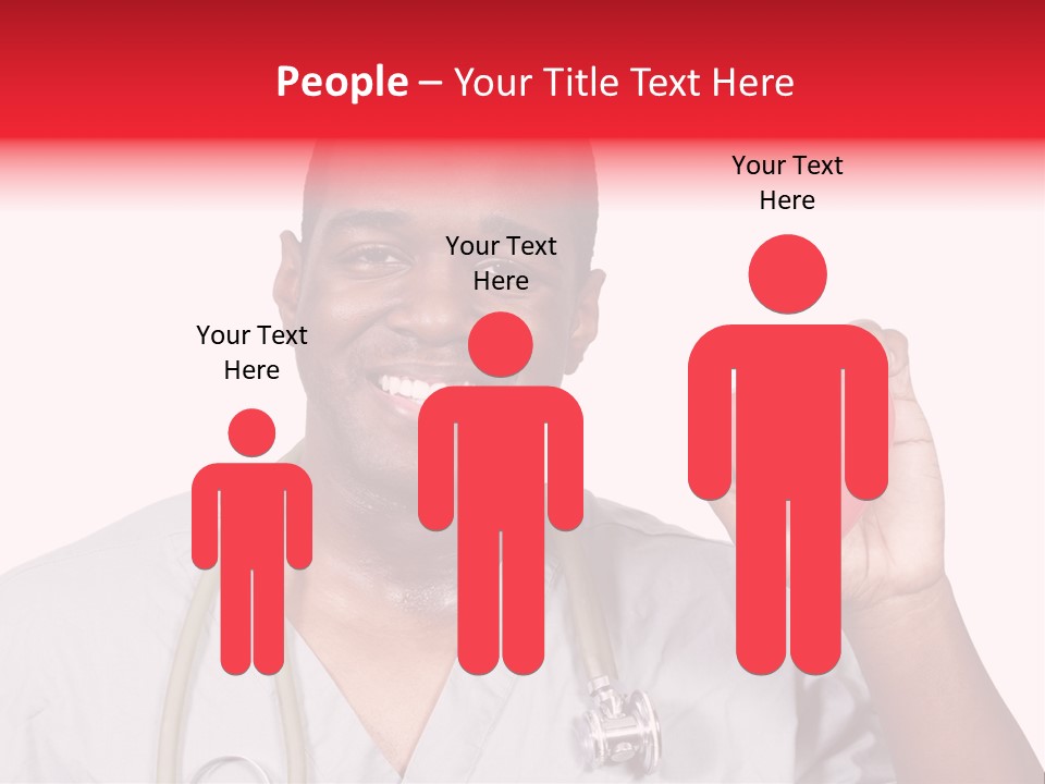 Uniform Strong Heart PowerPoint Template