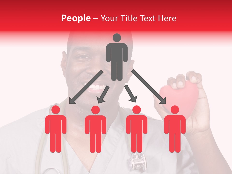 Uniform Strong Heart PowerPoint Template