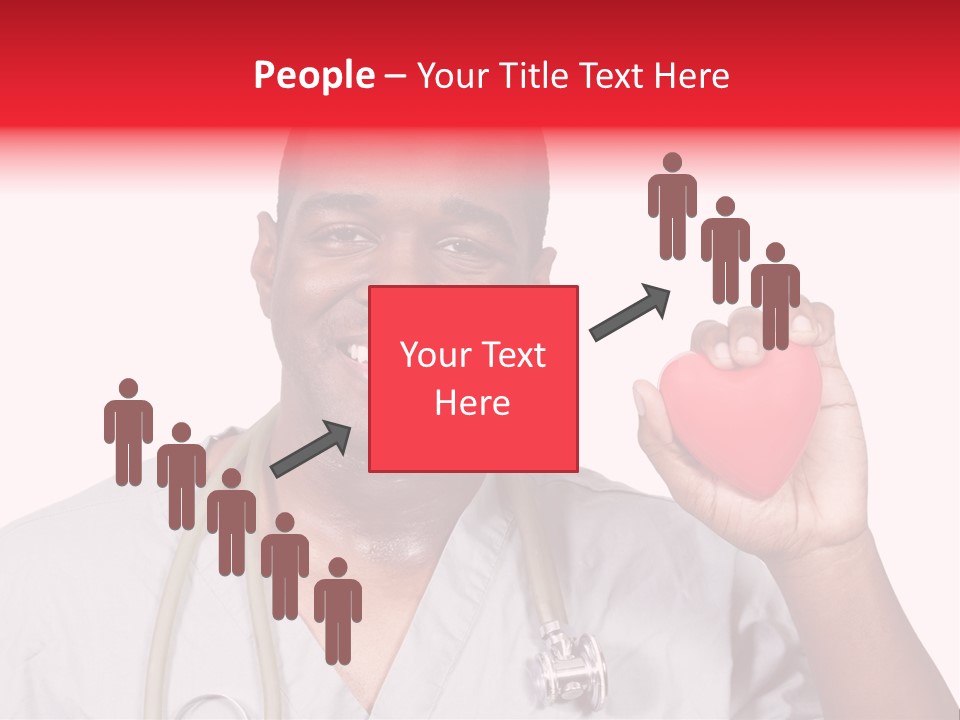 Uniform Strong Heart PowerPoint Template