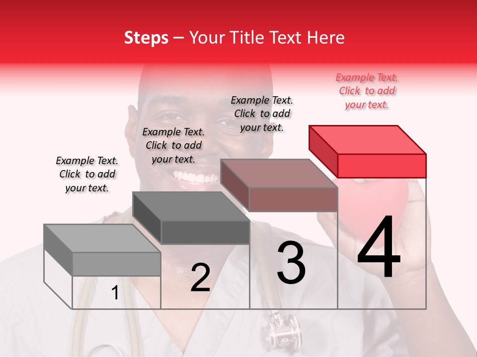 Uniform Strong Heart PowerPoint Template