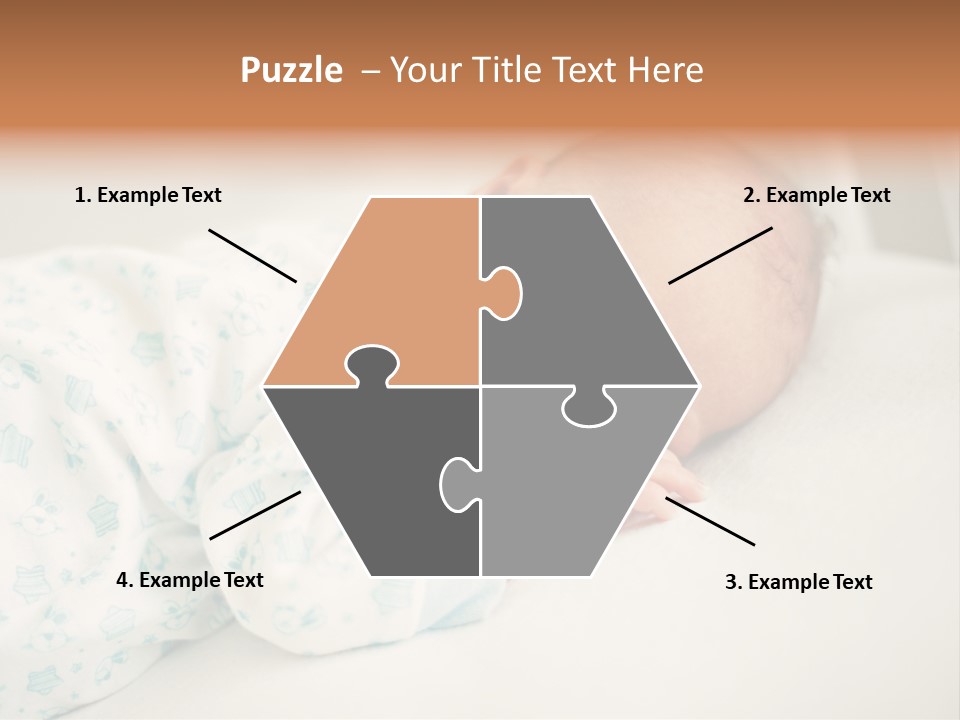 Relax Face Portrait PowerPoint Template