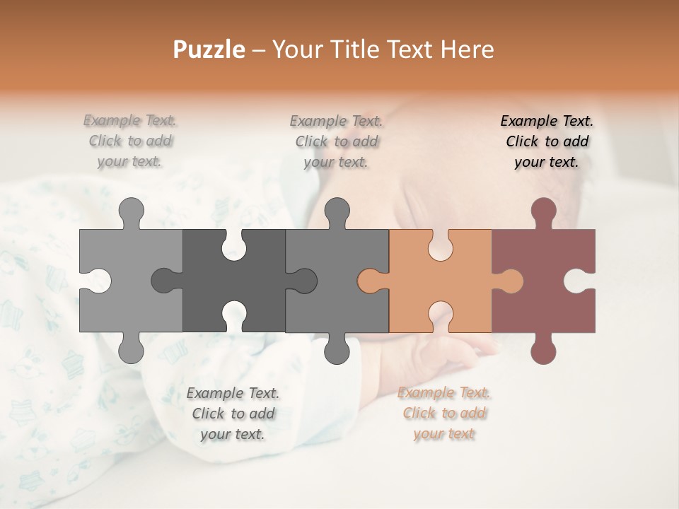 Relax Face Portrait PowerPoint Template