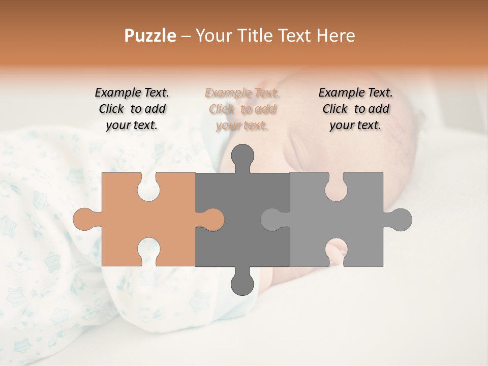 Relax Face Portrait PowerPoint Template