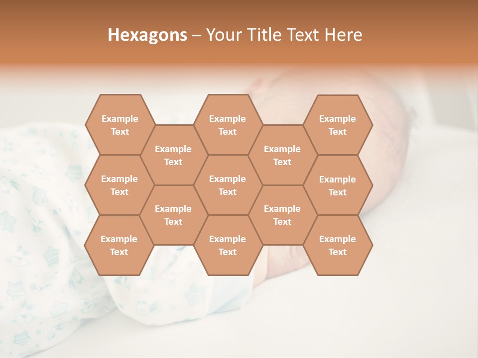 Relax Face Portrait PowerPoint Template