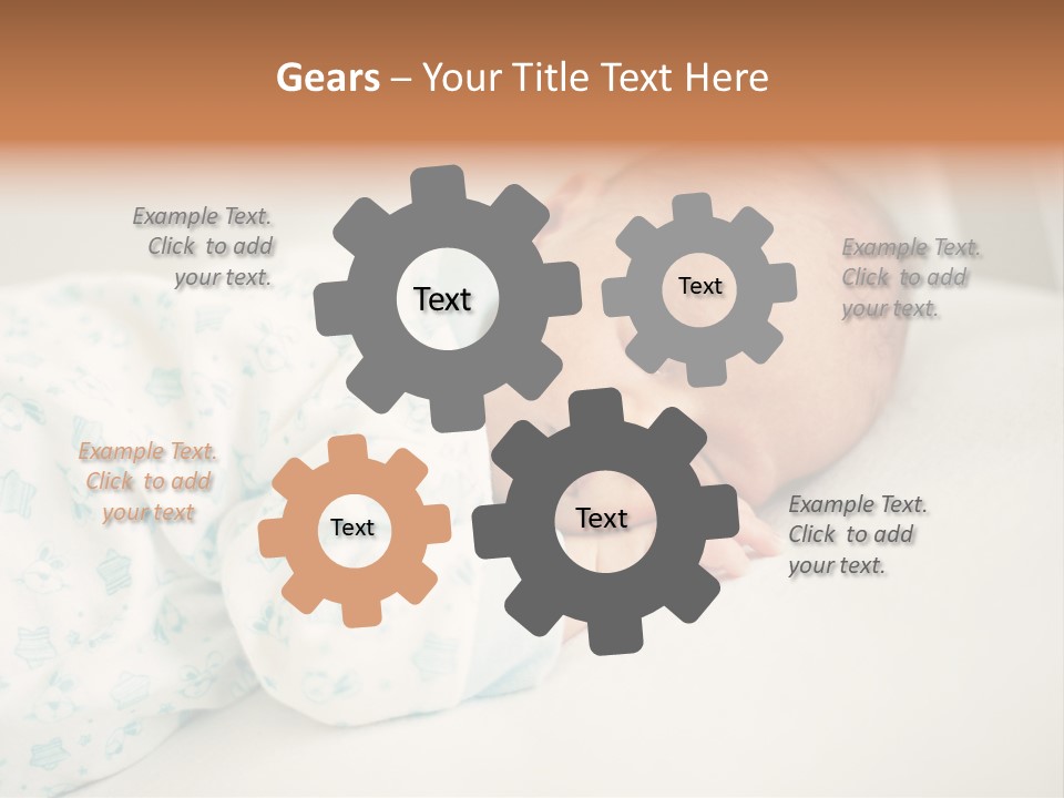 Relax Face Portrait PowerPoint Template