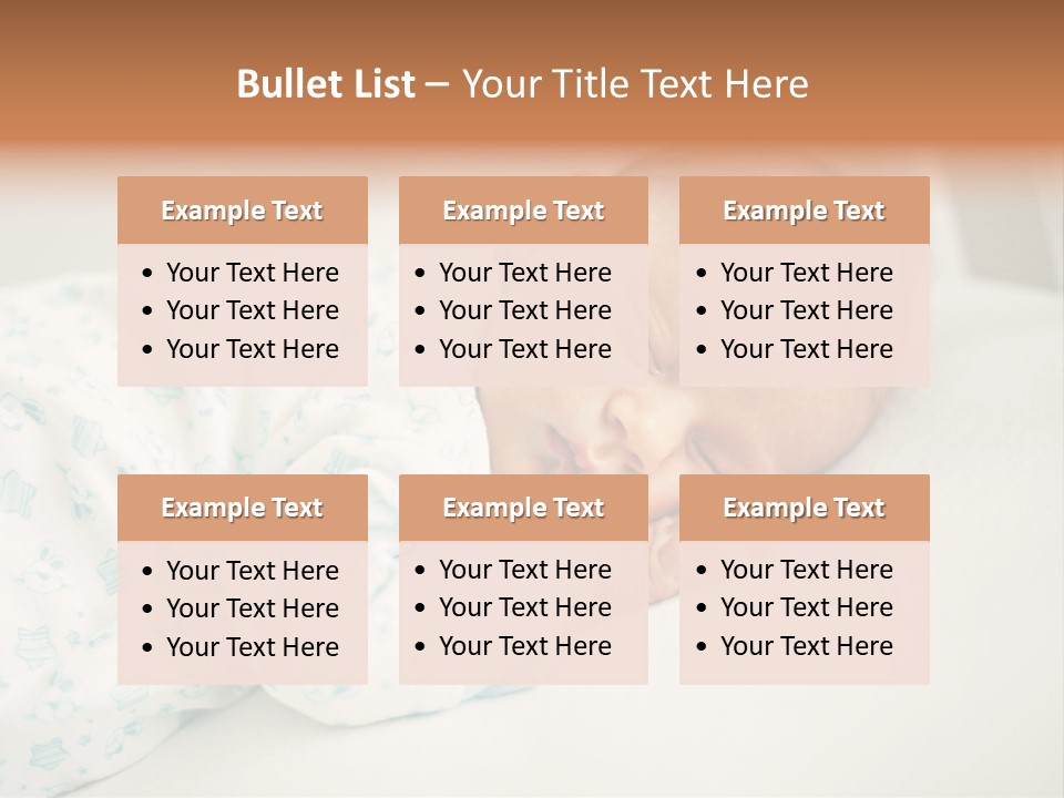 Relax Face Portrait PowerPoint Template