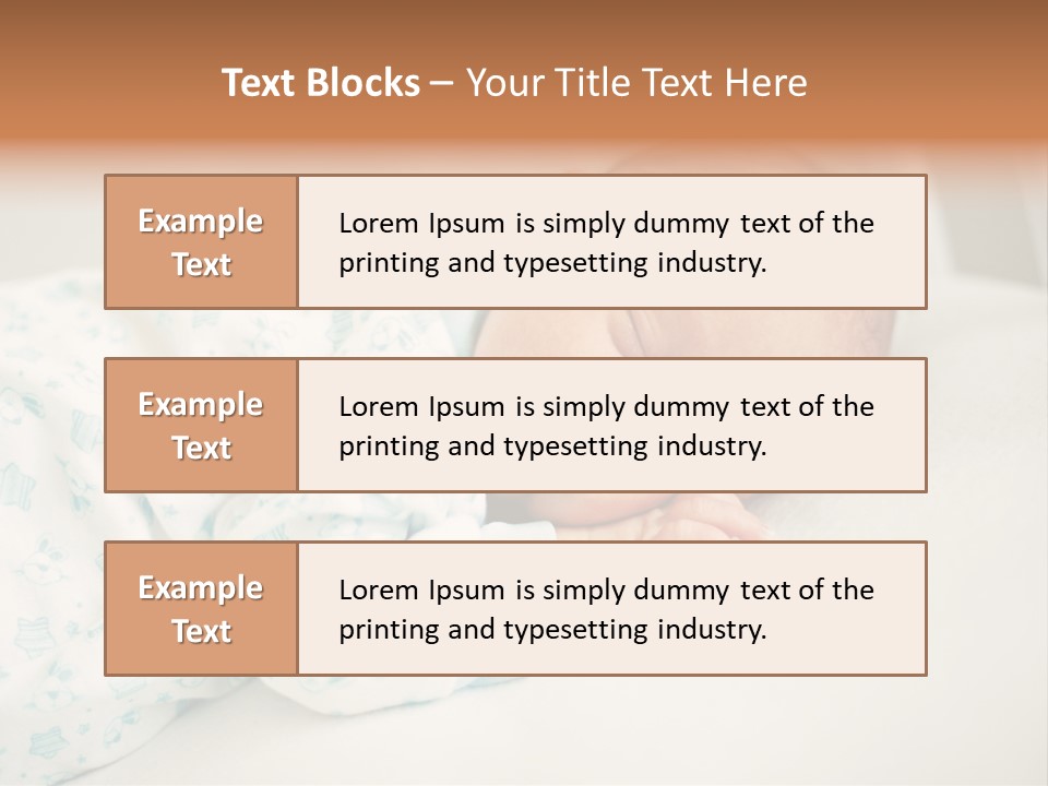 Relax Face Portrait PowerPoint Template