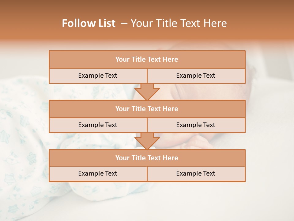Relax Face Portrait PowerPoint Template