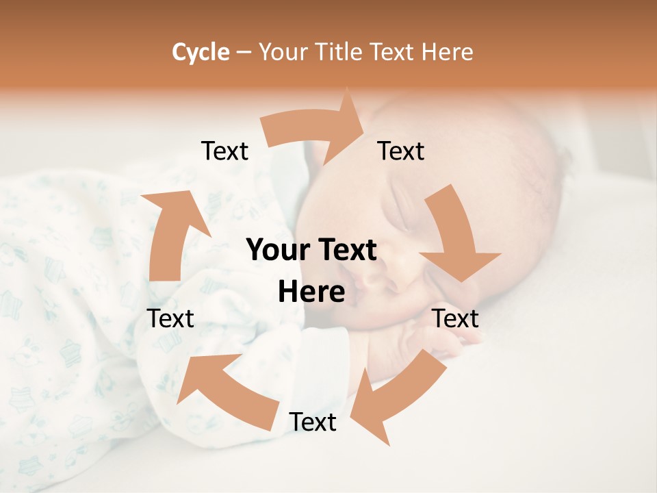 Relax Face Portrait PowerPoint Template