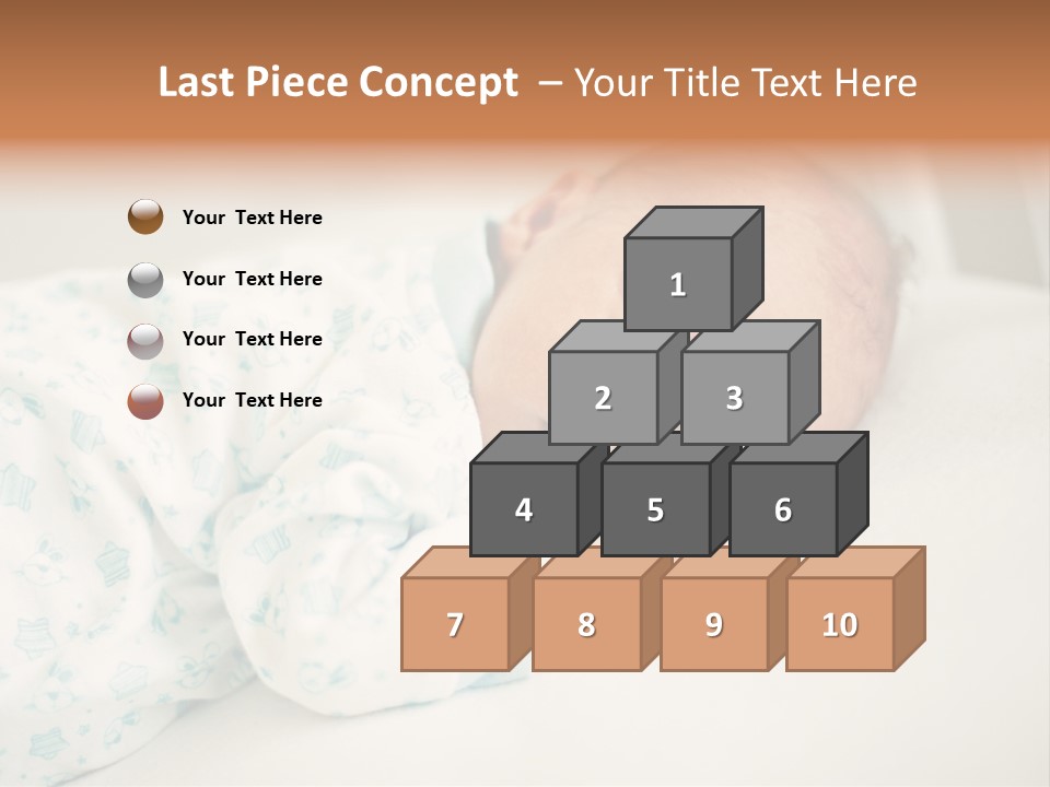 Relax Face Portrait PowerPoint Template