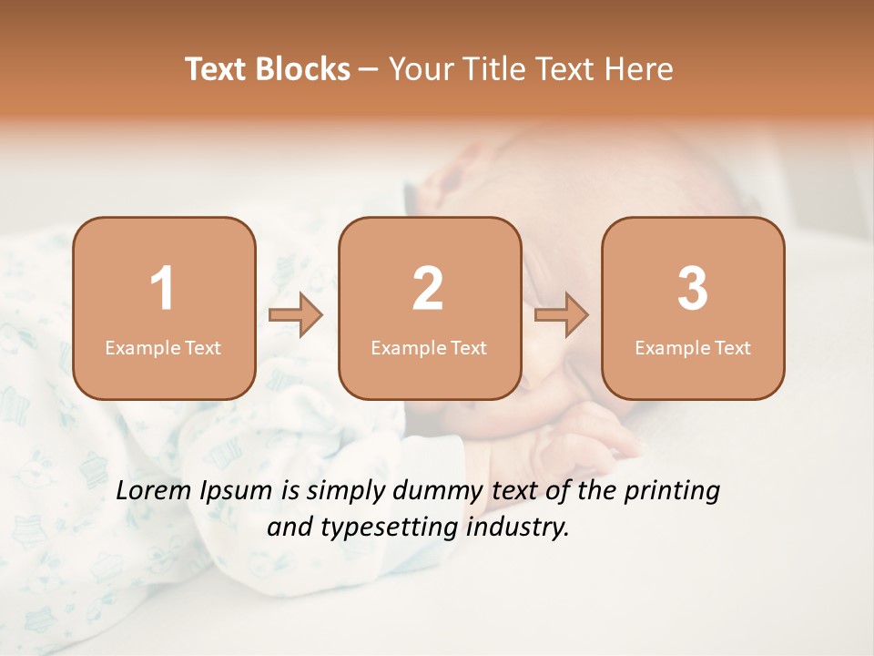 Relax Face Portrait PowerPoint Template