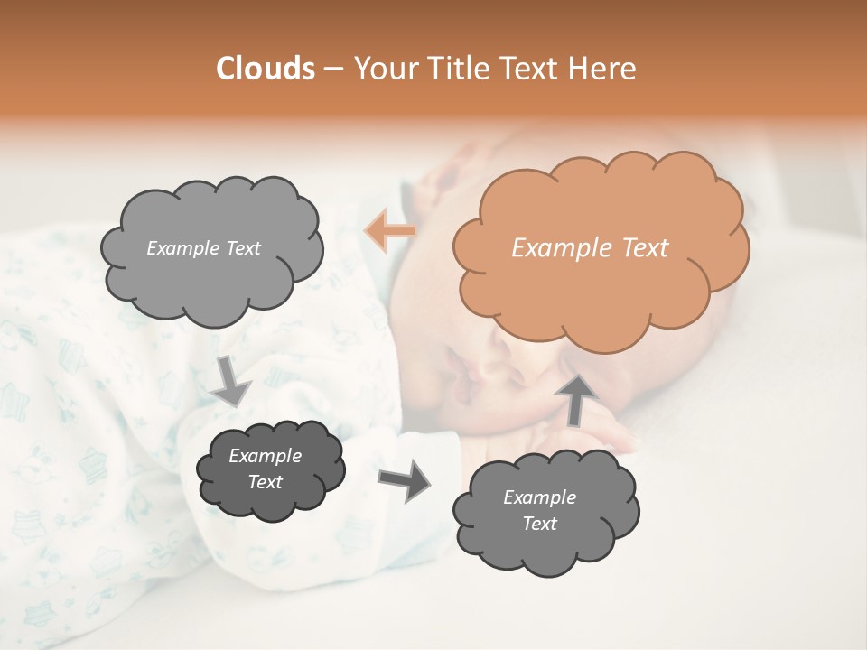 Relax Face Portrait PowerPoint Template
