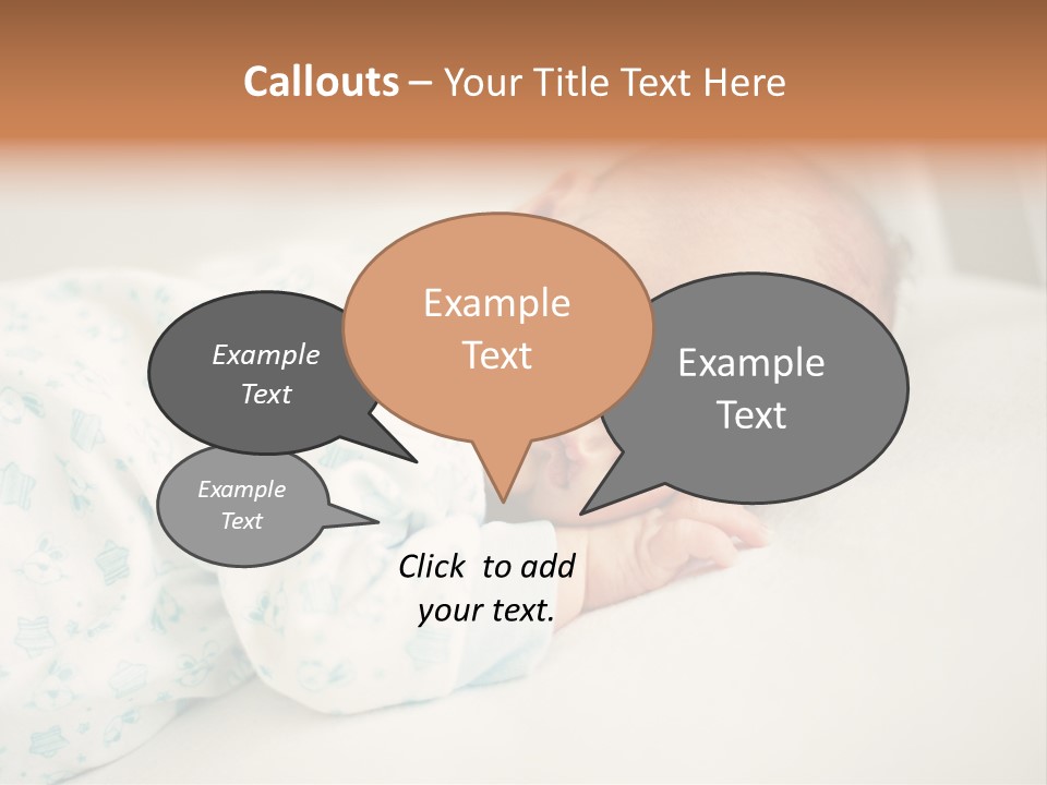 Relax Face Portrait PowerPoint Template