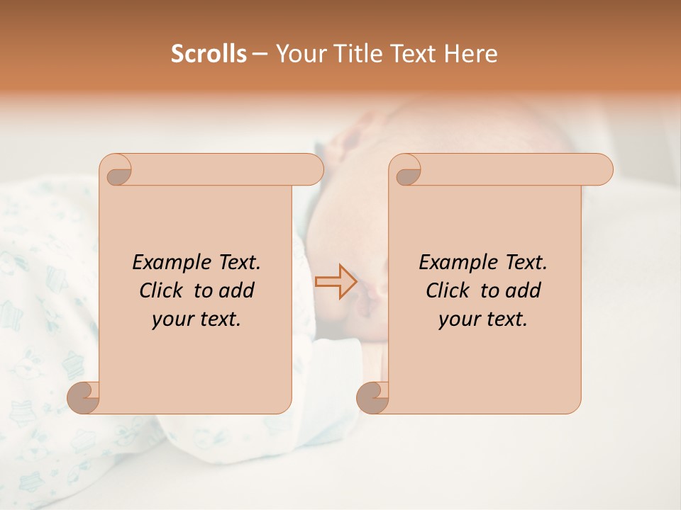 Relax Face Portrait PowerPoint Template