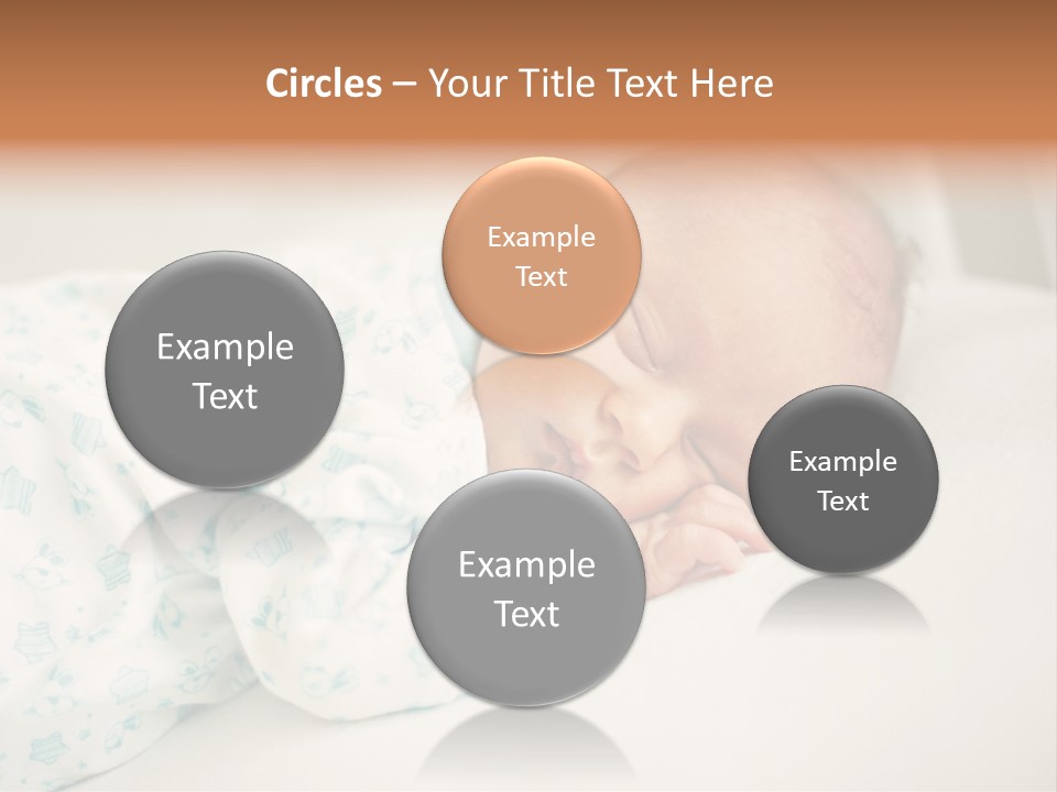 Relax Face Portrait PowerPoint Template