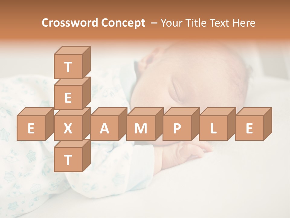 Relax Face Portrait PowerPoint Template