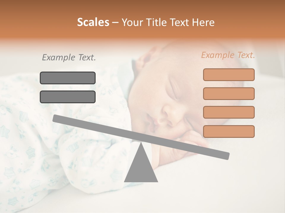 Relax Face Portrait PowerPoint Template