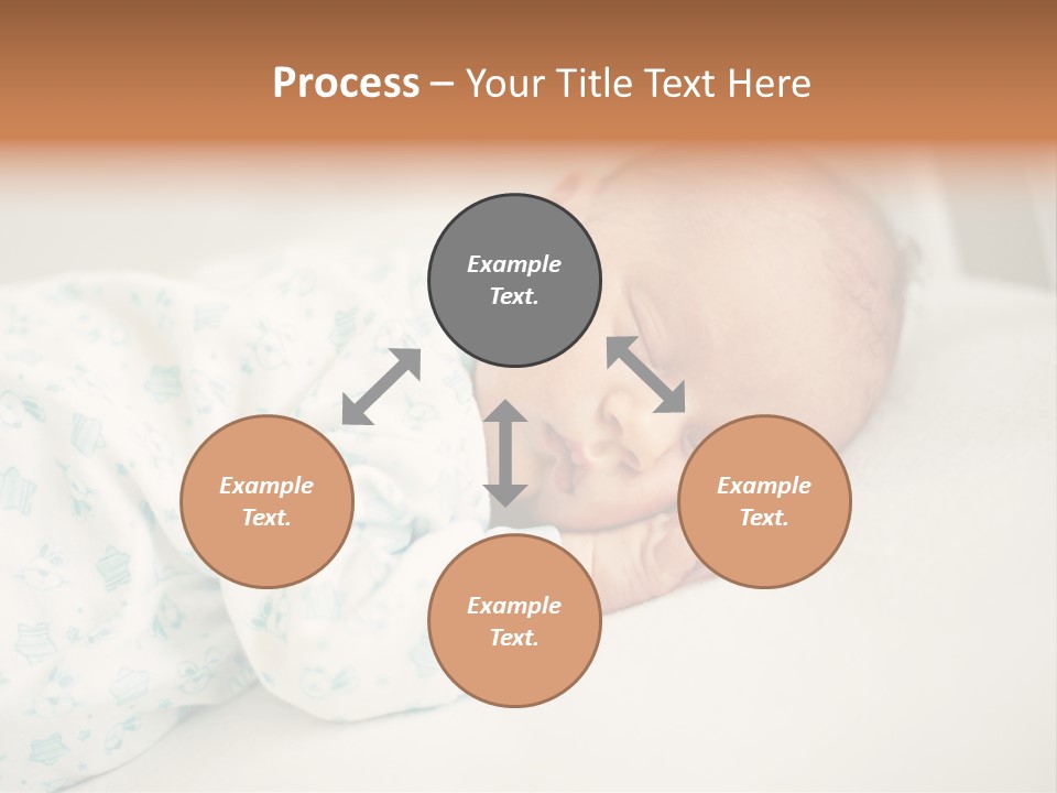 Relax Face Portrait PowerPoint Template