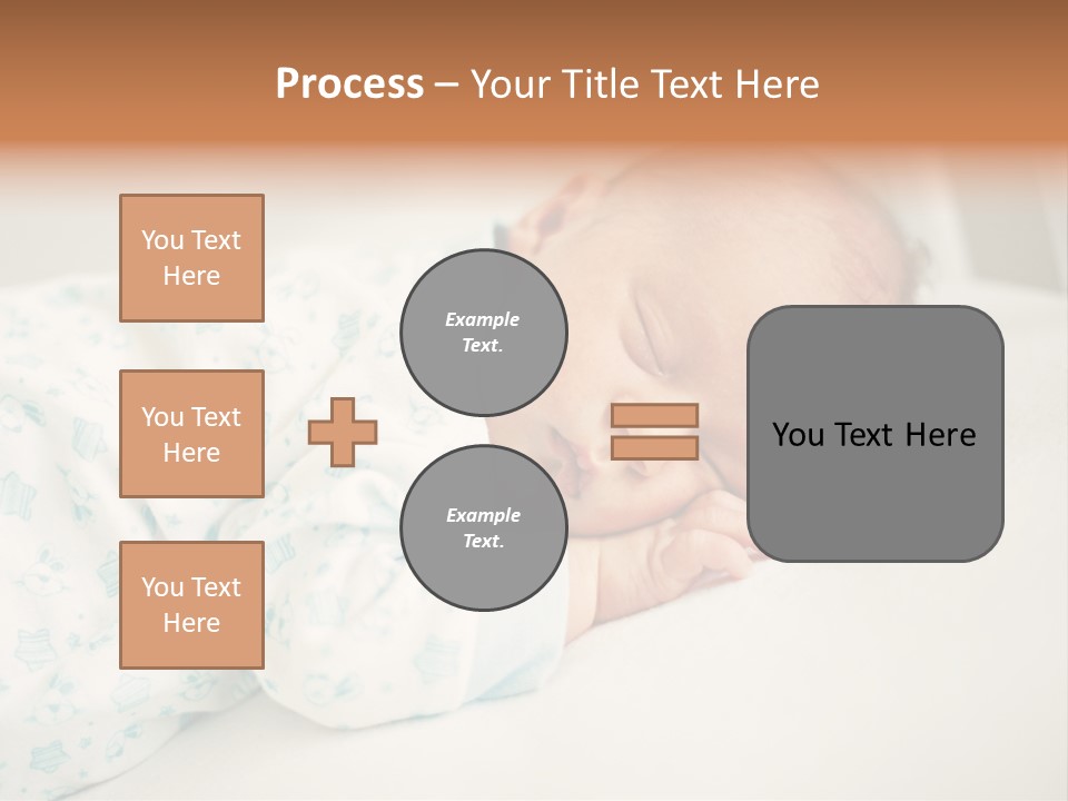 Relax Face Portrait PowerPoint Template