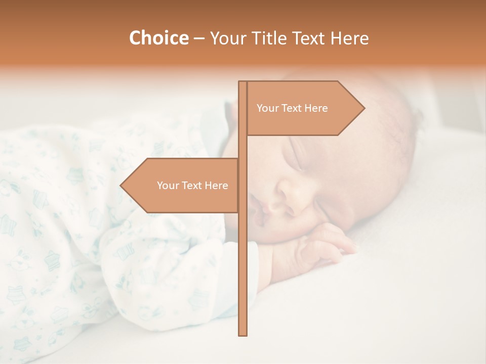 Relax Face Portrait PowerPoint Template