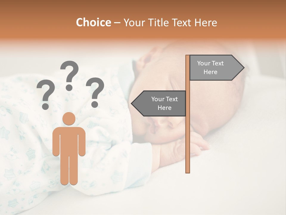 Relax Face Portrait PowerPoint Template