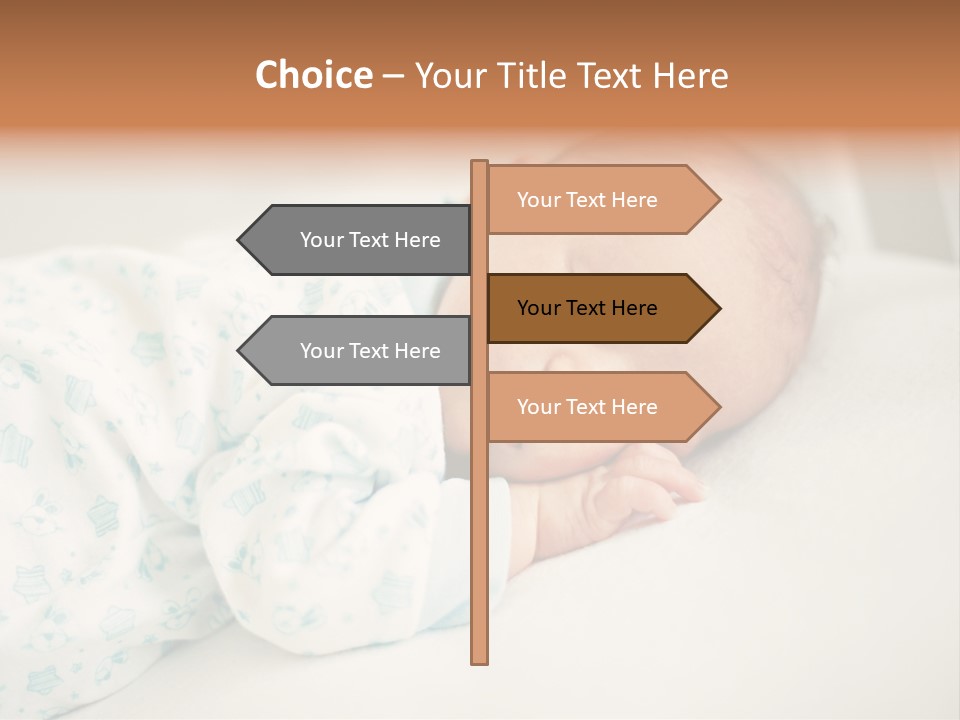 Relax Face Portrait PowerPoint Template