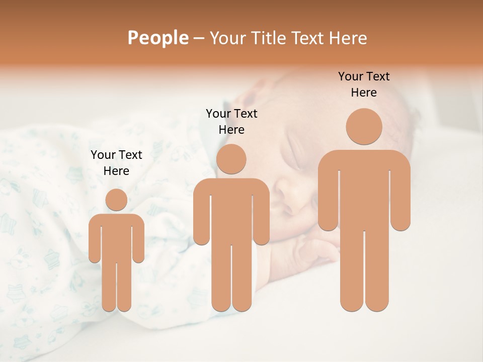 Relax Face Portrait PowerPoint Template