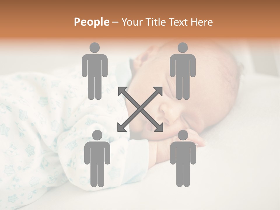 Relax Face Portrait PowerPoint Template