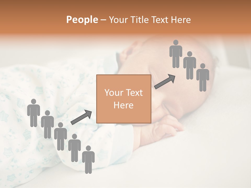 Relax Face Portrait PowerPoint Template