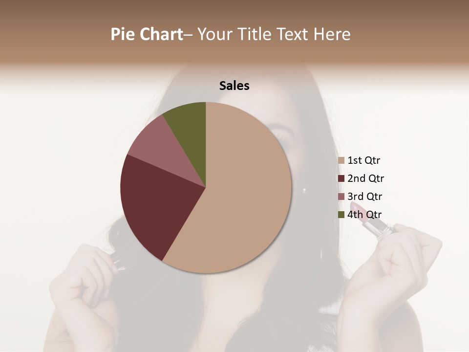 Put Fashion Makeup PowerPoint Template