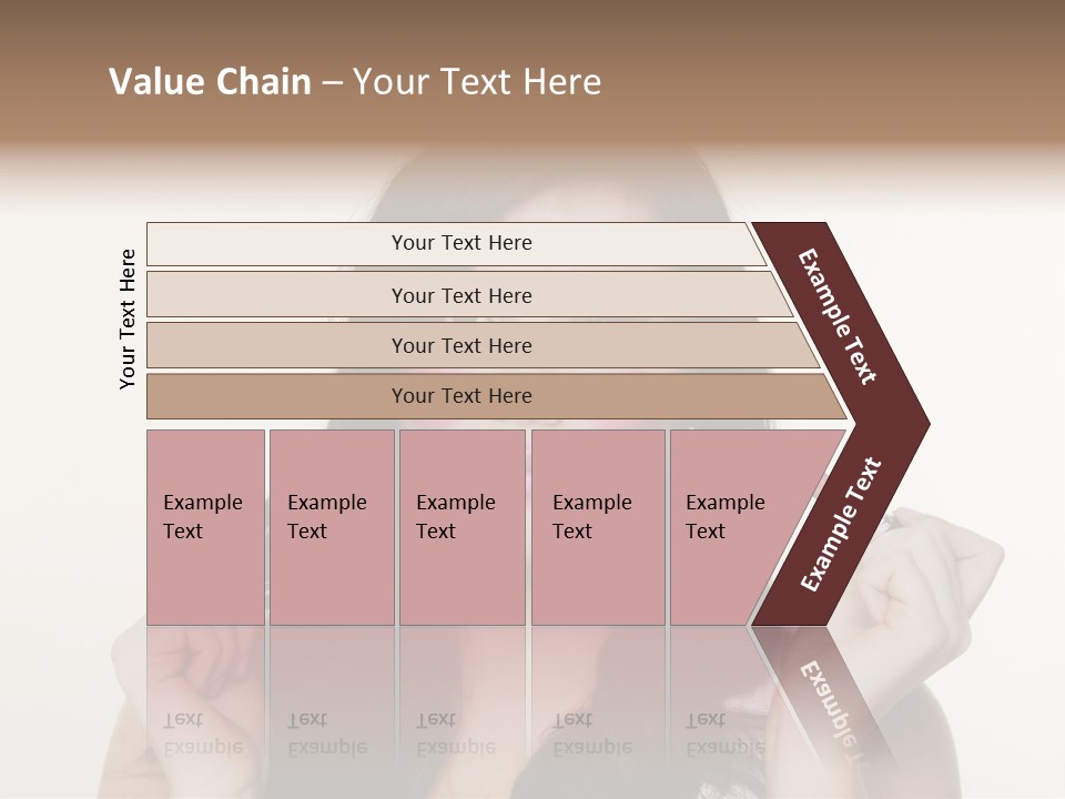 Put Fashion Makeup PowerPoint Template