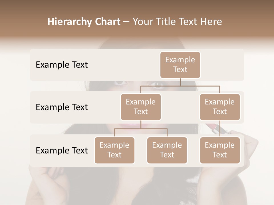 Put Fashion Makeup PowerPoint Template