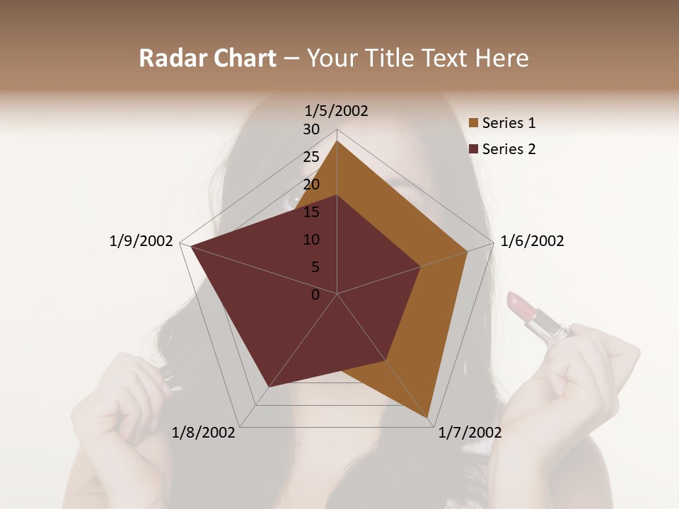 Put Fashion Makeup PowerPoint Template