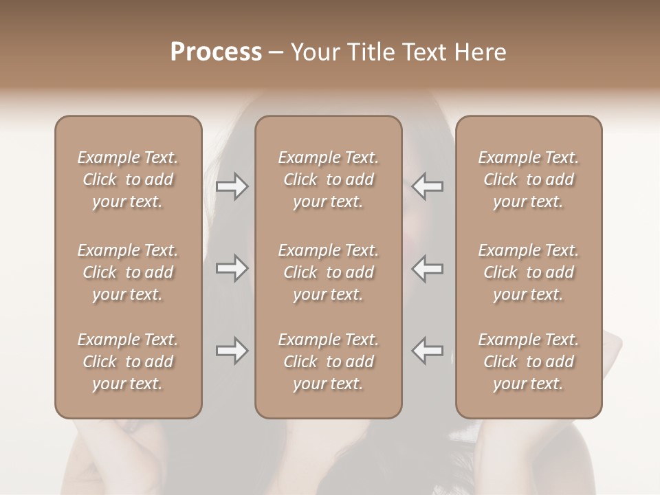 Put Fashion Makeup PowerPoint Template