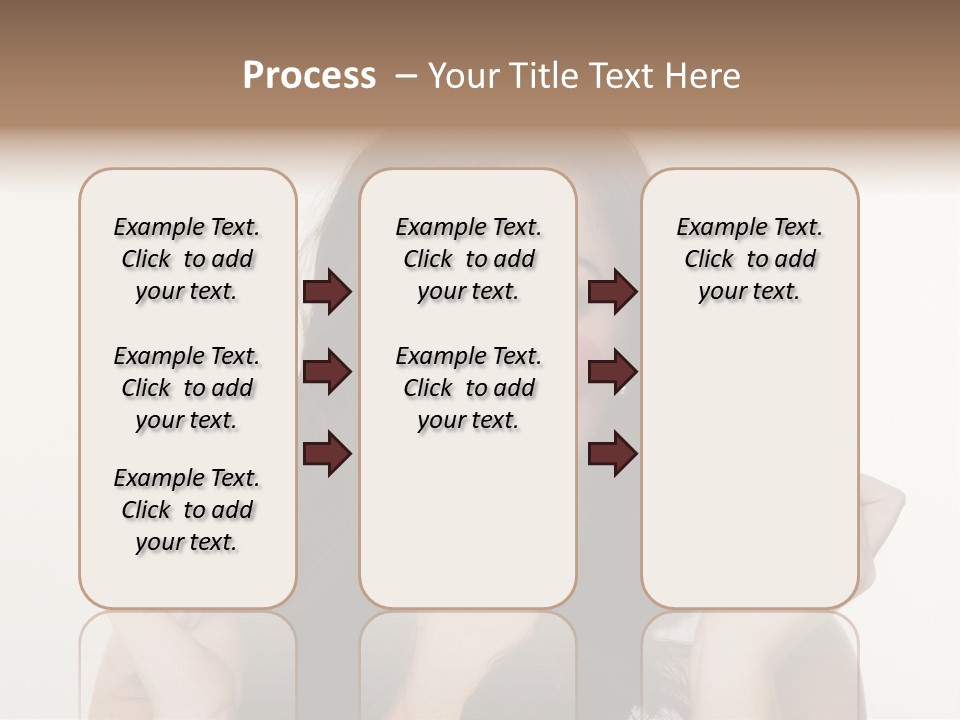 Put Fashion Makeup PowerPoint Template